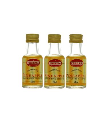 Preema | Pineapple | Flavouring Essence | Pack of 3 | (3X28ml) - Buy Online on GoSupps.com