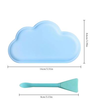 Caliee 6 in 1 Face Mask Mixing Bowl Set - DIY Facial Mask Kit for Women | Blue Face Mask Applicator & Mixing Tools - Buy Online on GoSupps.com