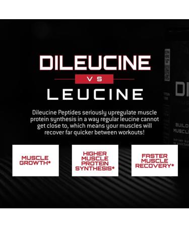 Unmatched Dileucine Amino Acid Peptide | Fueled by DL185 | Accelerate Protein Synthesis Muscle Growth & Recovery | 120 Vegetable Capsules 30 Servings - Buy Online on GoSupps.com