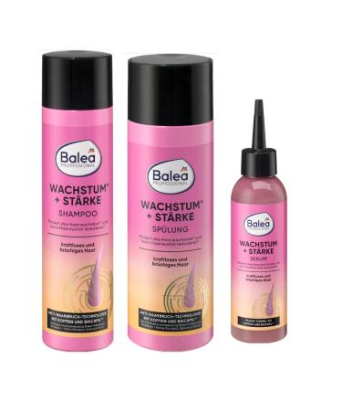 Whale Professional Serum Groei & Sterkken 150ml + Pro Shampoo 250ml + Conditioner 200ml