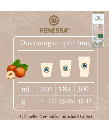 VENESSA VCH 1 Cappuccino Hazelnut 2 x 1kg Packs of Instant Soluble Coffee with Hazelnut Flavour Creamy Aroma All Vending & Office Automatic Coffee Machines - Buy Online on GoSupps.com