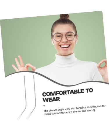 Osaladi Replacement Glasses Hanger Bracket - Durable Metal Glass Arm Legs (12.5x0.5x0.3cm) - International Shipping Available - Buy Online on GoSupps.com