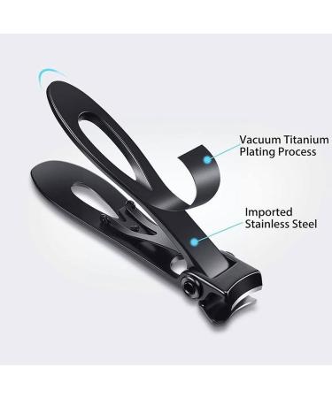 HCHGJKN Nail Clippers Stainless Steel Wide Mouth Nail Clippers Big Mouth Nail Clipper Nail Clipper Set Manicure Tool Household Nail Clippers(L) - Buy Online on GoSupps.com