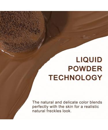 Erinde Upgrade Liquid Freckle Pen - Fake Freckles Stamp for Natural Sunkissed Makeup (02 Chocolate) - Buy Online on GoSupps.com