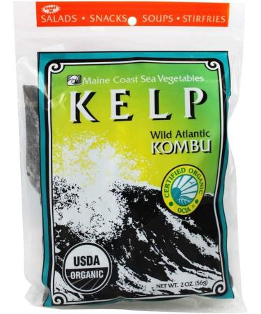 Main Coast Whole Leaf Kelp - 2 oz | Premium Seaweed Supplement - Buy Online on GoSupps.com