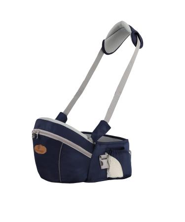 HIP HIP BABY Baby to Toddler Carrier with Comfortable Seat and Ample Storage (Dark Blue) - Buy Online on GoSupps.com