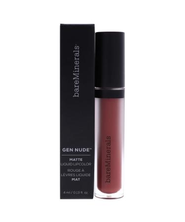 bareMinerals Gen Nude Matte Liquid Lip Color  Friendship  0.13 Fluid Ounce  Multi (80916) Friendship 0.13 Fl Oz (Pack of 1)