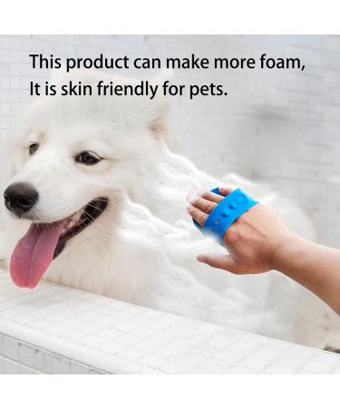 2 Pcs Dog Grooming Brush & Shampoo Bath Brush Set - Adjustable Ring Handle for Long & Short Haired Pets - Buy Online on GoSupps.com