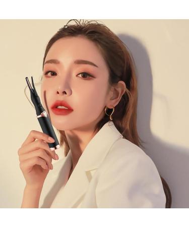 Heated Eyelash Curler Wand - Electric Eyelash Tool | Heated Eyelash Curler with Intelligent Temperature Control for Both Natural and False Eyelashes Hurtless Natural Curling - Buy Online on GoSupps.com