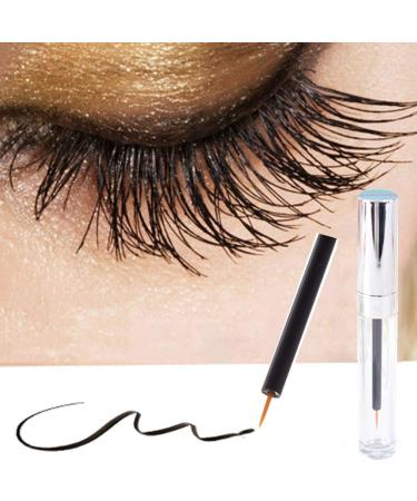 8ml Empty Mascara Tube with Wand Set - DIY Eyelash Cream Container Bottle with Rubber Inserts and Funnels (Silver/Black) - Buy Online on GoSupps.com