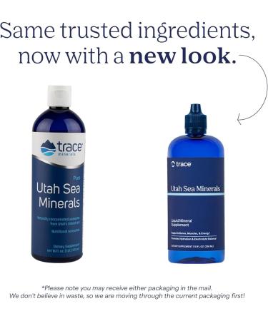 Trace Minerals Utah Sea Minerals 296ml 10oz Naturally Occurring Minerals Sports Electrolyte Replacement Drink Salt Herbs - Buy Online on GoSupps.com