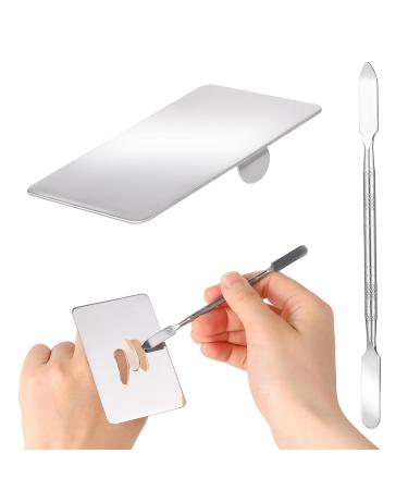 Beauty Spatula Set - Stainless Steel Korean Makeup & Nail Art Tools | Professional Mixing Palette for Foundation & Eye Shadow - Buy Online on GoSupps.com