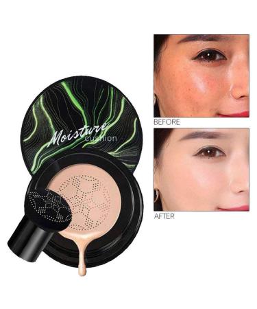 Mushroom Head Air Cushion CC Cream - Natural Moisturizing & Matte Oil Control for Women - Buy Online on GoSupps.com