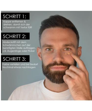 Maybelline New York Drops Cover for Men - Skin Care Concealer 5 Shades No. 03 Fair Conceals Eye Rings & Pimples 6.8 ml - International Shipping Available - Buy Online on GoSupps.com