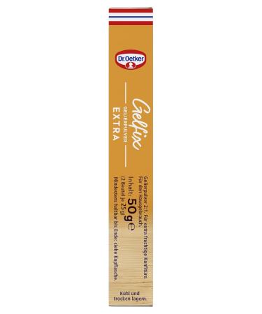 Dr.Oetker Gelfix Extra 2:1 - 2x25g Gelling Powder for Fruity Jam | Vegan Homemade Jams & Jellies - Buy Online on GoSupps.com
