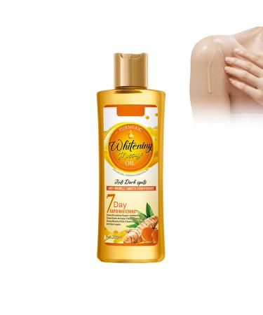 Utapossin Turmeric Oil 200ml - Intense Whitening Oil with turmeric serum for radiant skin | essential for skin