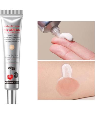 Shantou Youjia PreMakeup Concealer CC Cremes light color improves the toe and hydrate full coverage invisible pores facial cover makeup CC cream light light - Buy Online on GoSupps.com