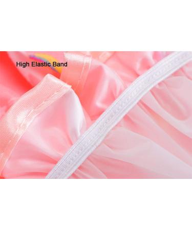 2 Pcs Double Layer Waterproof Bath Caps with Ruffled Edge - Flamingo Design for Girls and Women - Buy Online on GoSupps.com