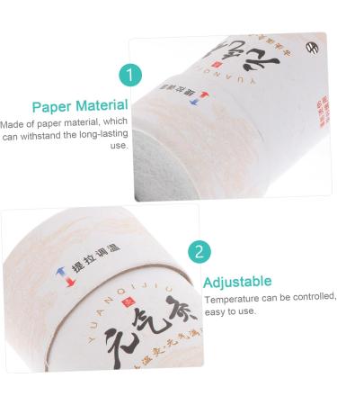 Beaupretty Moxibustion Box - Portable Moxa Burner & Cupping Massage Device | 8.5x5.3cm White - Buy Online on GoSupps.com