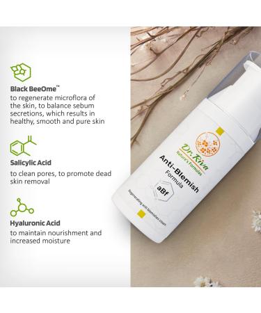 Dr. Riva Nature s Formula Regenerating Blemish Cream - Best Anti-Acne Treatment for Sensitive Skin | Acne Control & Blemish Removal | 50ml - Buy Online on GoSupps.com