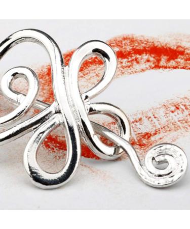 Lurrose Celtic Hair Clips - Alloy Viking Jewelry Hair Slide Vintage Ponytail Brackets for Women & Girls | Irish Hair Decor - Buy Online on GoSupps.com