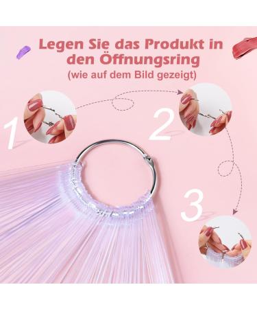 100 Transparent Nail Tips - Perfect For Nail Art & Presentation | Ideal for Design Practice - Buy Online on GoSupps.com