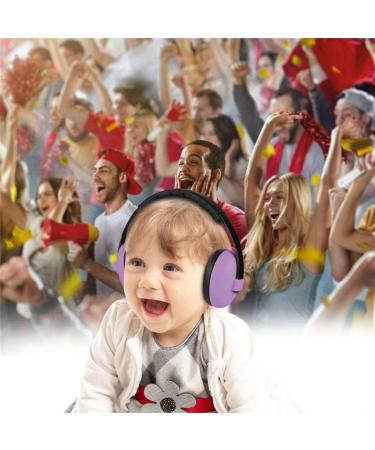 YANKUIRUI Baby Ear Defenders Noise Cancelling Headphones Ear Protection Adjustable Earmuff For Age 3 months To 3 Years At Firework Concert Cinema Purple - Buy Online on GoSupps.com