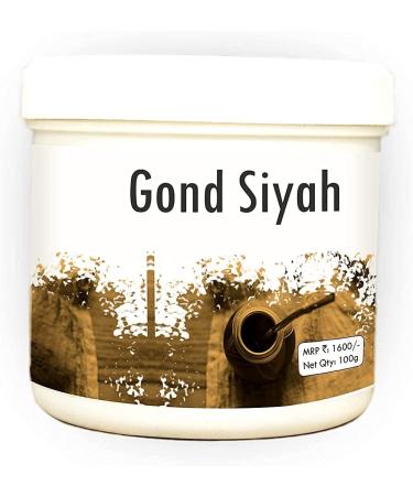 PUB Gond Siyah Kala Gond Pure and natural vegetable product 100 grams