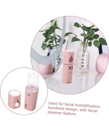 IWOWHERO Face Mister Abs Facial Accessories Pink Steamer Face Face Steamer for Facial Deep Cleaning - Buy Online on GoSupps.com