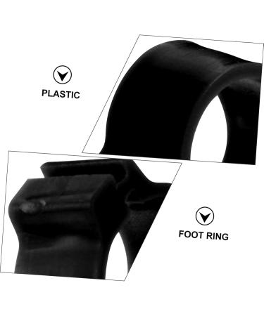 Beavorty 300 pcs Supplies Portable for Identification Clip White Leg Bird Parakeets Band Bands Pigeon Black 1.3X1.3CMx3pcs Blackx3pcs - Buy Online on GoSupps.com