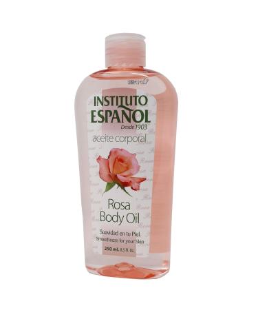 Instituto Espanol Rosa Body Oil - 8.5 oz Pack of 6 | Premium Moisturizing Body Oil | International Shipping Available - Buy Online on GoSupps.com