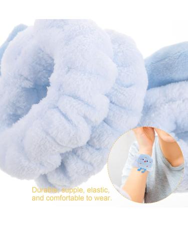 6 Pi ces Bracelets de Lavage de Visage Confortables Fleece Accessoires de Soins Peau et Fille lastiques et Absorbants - Buy Online on GoSupps.com