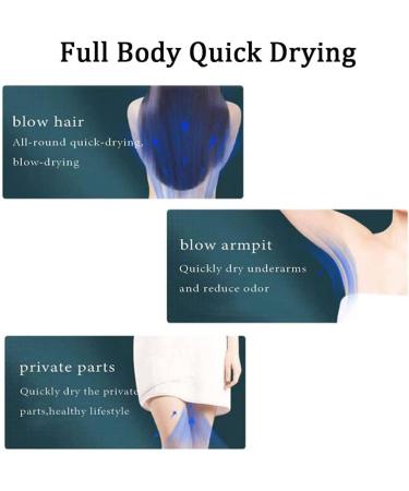 Negative Ion Skin Dryer Revolutionize Your Post-Shower Routine Negative Ions Body Hair Dryer - 300w Power Gravity Sensor and Foot Dryer for Home and Bathroom Use - Buy Online on GoSupps.com