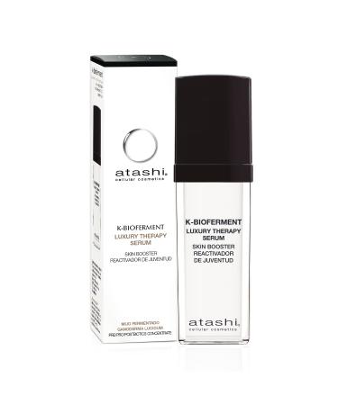 Atashi KBioferment Luxury Therapy Serum Skin Booster Revitalizing and antiaging Sensitive and stressed skin Biofermente Ganoderma Lucidum and Gold Millet 30 ml