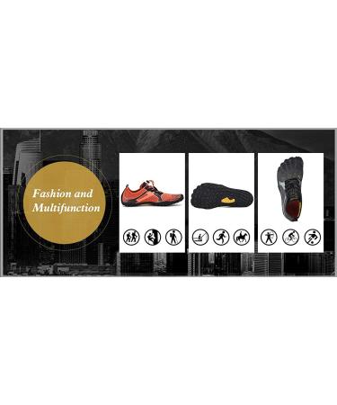Womens Barefoot Trail Running Shoes 9.5 Orange | Wide Toe Box  Zero Drop Sole | Outdoor Cross Trainer for Minimalist Walking - Buy Online on GoSupps.com