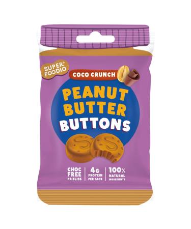 Superfoodio Superfoodio Coco Crunch Peanut Butter Buttons 20g