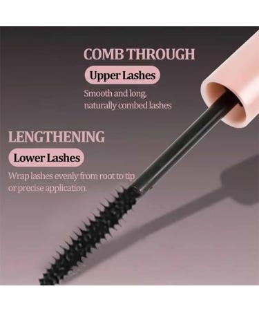 Gloryboom Mascara Glory Boom Mascara Waterproof Mascaras Black & Brown Duo for Lash Makeup Waterproof Sweatproof Long Lasting Non smudged 3D Lengthening and Curling Mascaras (Black) - Buy Online on GoSupps.com