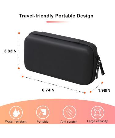 Bovke Diabetes Supplies Travel Carrier - Efficient Storage for Blood Sugar Test Kits Test Strips Medications & More - Black - Buy Online on GoSupps.com