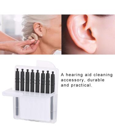 Hearing Aid Ear Wax Guard Filters 8Pcs Disposable Hear Clear Hearing Aid Filters with Transparent Container Cerumen Stop Cleaning Tool Kit Accessories for Oticon - Buy Online on GoSupps.com