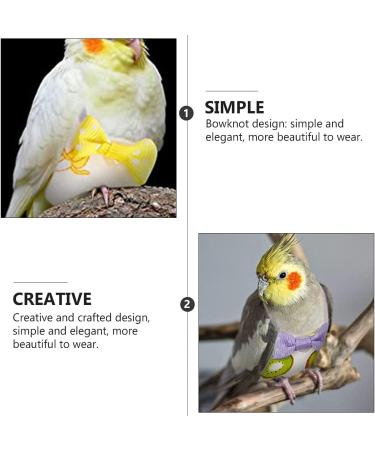ULTECHNOVO 2Pcs Bird Diapers - Breathable Parrot Nappy for Flying Pets | Small Animal Supplies - Buy Online on GoSupps.com