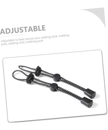 2 Pack Backpack Walking Stick Elastic Cord with Buckle - Rucksack Holder for Trekking Sticks Hiking & Camping - Buy Online on GoSupps.com