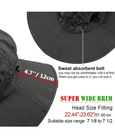 Cooltto Wide Brim Sun Hat - Waterproof Breathable for Fishing, Hiking, Camping | Army Green - Buy Online on GoSupps.com