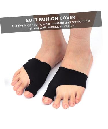 FOMIYES 2 Pairs Foot Cover Separator for Bunions | Thumb Straightener & Hallux Limitus Protector - Assorted Colors 10x7cm - Buy Online on GoSupps.com