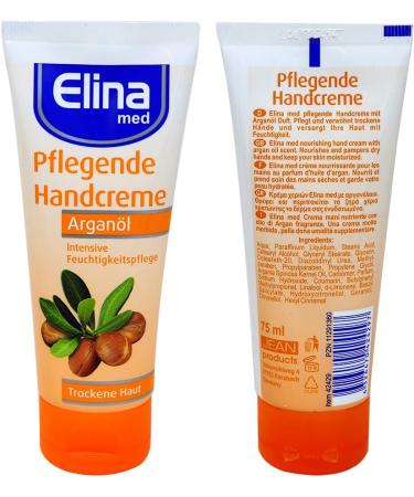 Elina Med hand cream with Argan oil - set of 3 ex. - Buy Online on GoSupps.com