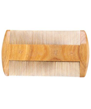 Fomiyes 4-Piece Sandalwood Beard Care Set - Wooden Beard Brushes & Combs for Men | Premium Green Beard Grooming Essentials - Buy Online on GoSupps.com