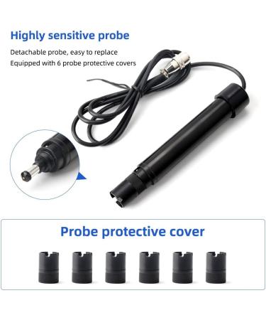 Portable Dissolved Oxygen Analyzer - 0.0-40.0 mg/l Detector for Pools & Freshwater | Digital Measurement Device - Buy Online on GoSupps.com