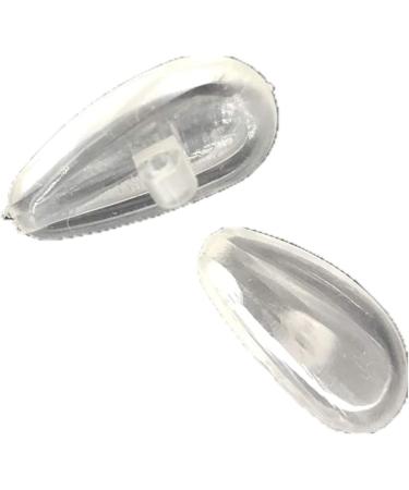 NicelyFit Clear Screw-in Type Nose Pads for Oakley Eyewear Glass Frames Fuller Tincup Conductor Wingfold etc. 2 Pairs - Buy Online on GoSupps.com