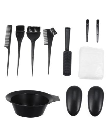 Ipetboom Hair Color Set Tinting Kit Hair Salon Dye Color Hair Teasing Comb Hair Coloring Brush Household Tools Hair Dying Kit Hair Dye Hair Coloring Kit Mix Pp Hairdressing Tool