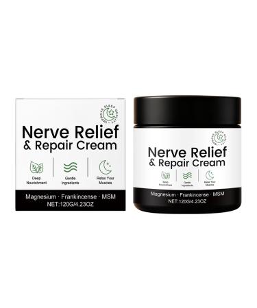 Cr me pour la neuropathie 120 g apaisante action rapide lotion pour les mains cr me pour les pieds soulagement rafra chissant | Soutien topique quotidien de bureau domicile de voyage pour la