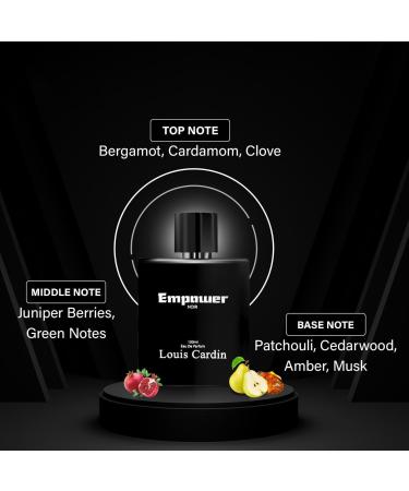 DJ Empower Noir Eau De Parfum for Men || 100ml || Strong & Long Lasting Fragrance | Gift for Him - Buy Online on GoSupps.com